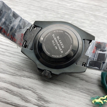 SUBMARINER CUSTOM BLACK ALL IN