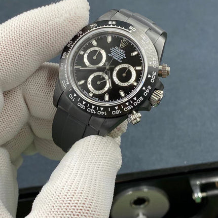 DAYTONA CUSTOM AET 40MM ALL BLACK RUBBER