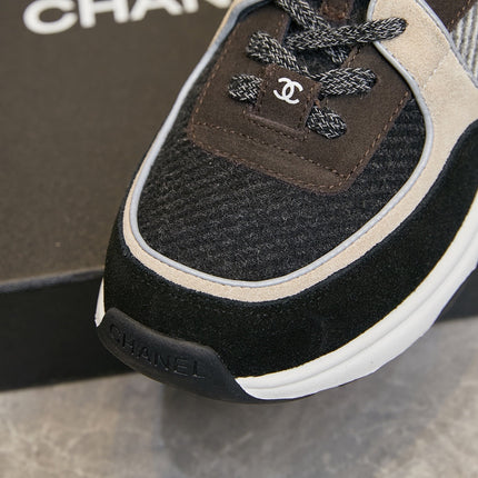 CC TRAINER TRIPLE BLACK BROWN SUEDE