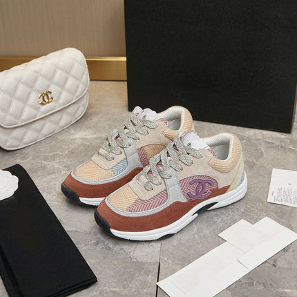 CC TRAINER TRIPLE PINK BROWN SUEDE