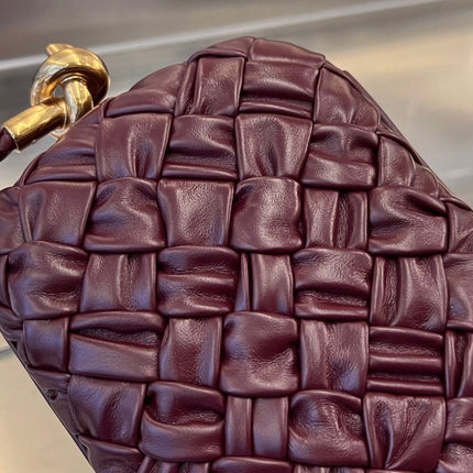 KNOT 20 IN BAROLO LAMBSKIN WITH CHAIN