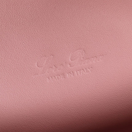 EXTRA BAG L27 IN BLUSH PINK GRAINED CALFSKIN WITH SILVER  HARDWARE
