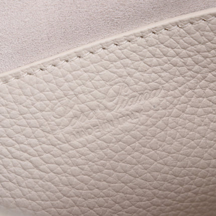 NANO SMILE BAG 18 IN WHITE CALFSKIN