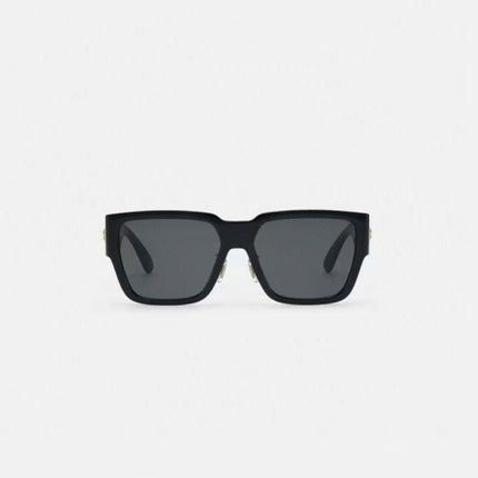 EMBOSSED LOGO MEDUSA BIGGIE SQUARE FRAME SUNGLASSES VE4483D IN ACETATE