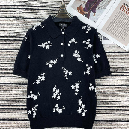 CHANEL 26S SHORT-SLEEVE KNIT TOP 951