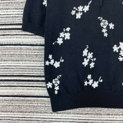 CHANEL 26S SHORT-SLEEVE KNIT TOP 951