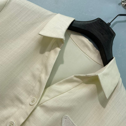 PRADA 26S LONG-SLEEVE SHIRT DRESS 1088