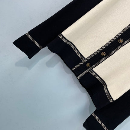 CHANEL 26S COLLAR KNIT CARDIGAN 1654