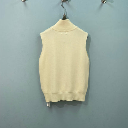 CELINE 26S ZIP-UP KNIT VEST 663