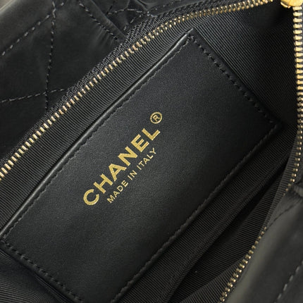 CHANEL MINI BOW BAG 26 IN BLACK VELVET WITH GOLD HARDWARE