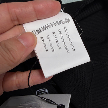 CHROME HEARTS HORSESHOE LOGO TANKTOP IN BLACK
