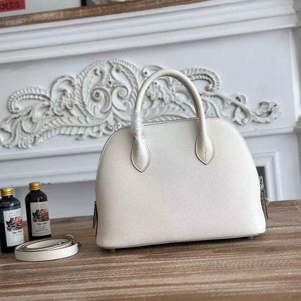 HM 26S BOLIDE HANDBAG 25 IN GRAINED CALFSKIN