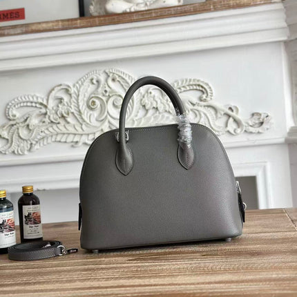 HM 26S BOLIDE HANDBAG 25 IN GRAINED CALFSKIN