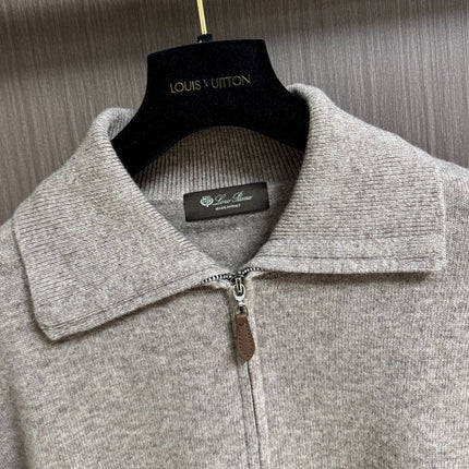 LP 26S ZIP NECK KNIT SWEATER 429