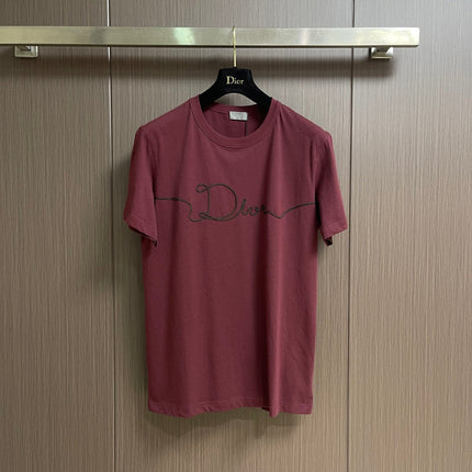 DIOR 26S SHORT-SLEEVE CREW NECK T-SHIRT 938