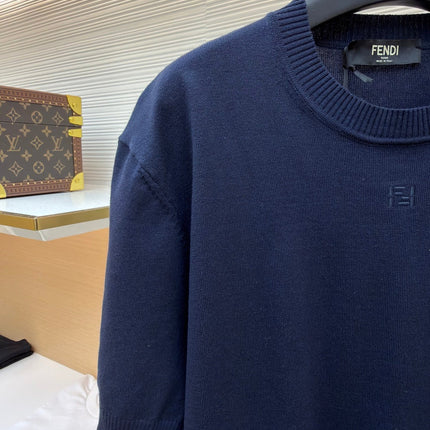 FENDI 26S SHORT SLEEVE KNIT 106