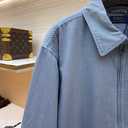 RALPH LAUREN 26S ZIP-UP COLLARED JACKET 566