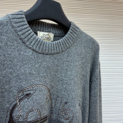 HERMES 26S CREWNECK SWEATER 810