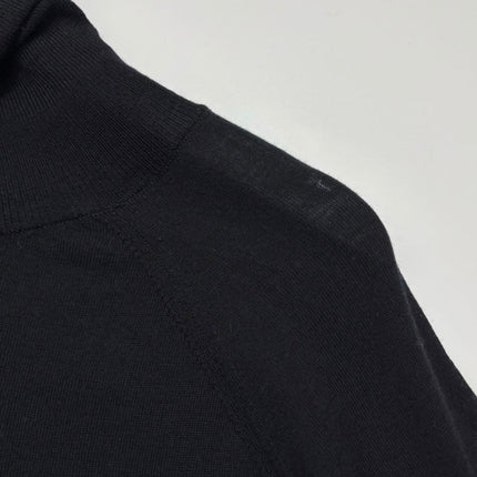 PRADA 25S SHORT-SLEEVE TURTLENECK SWEATER 430