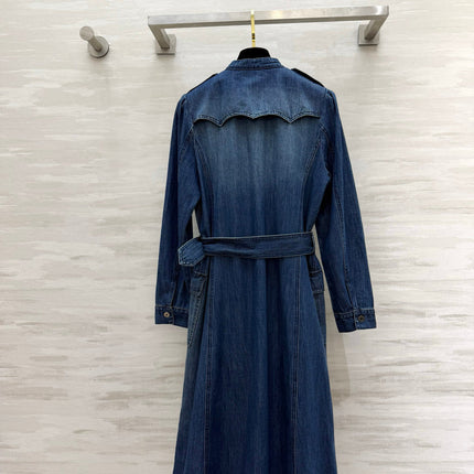 RALPH LAUREN 26S DENIM SHIRT DRESS 744
