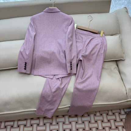 MAX MARA 25S SET VEST BLAZER 011