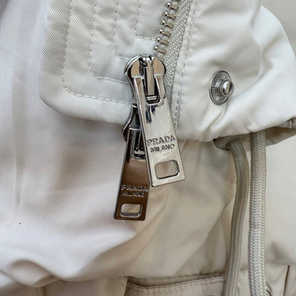PRADA 26S HOODED DOWN PUFFER JACKET 1325
