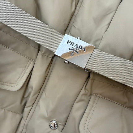 PRADA 26S HOODED DOWN PUFFER JACKET 1326