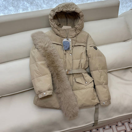 PRADA 26S HOODED DOWN PUFFER JACKET 1326