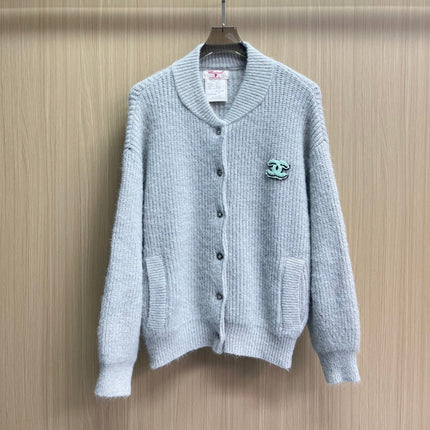 LOEWE 26S CREW-NECK KNIT CARDIGAN 651