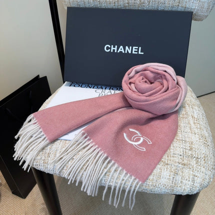 CHANEL 26S SCARF 180 IN CASHMERE 509061