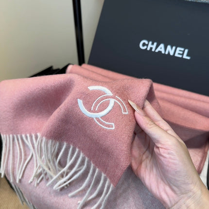 CHANEL 26S SCARF 180 IN CASHMERE 509061