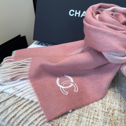 CHANEL 26S SCARF 180 IN CASHMERE 509061