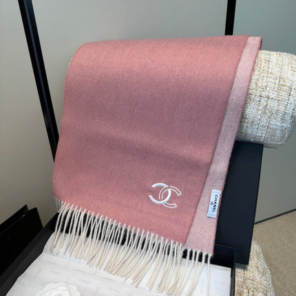 CHANEL 26S SCARF 180 IN CASHMERE 509061