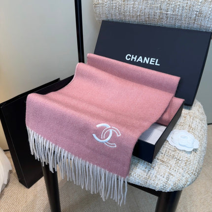 CHANEL 26S SCARF 180 IN CASHMERE 509061