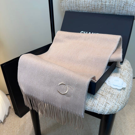 CHANEL 26S SCARF 180 IN CASHMERE 509063