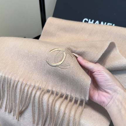 CHANEL 26S SCARF 180 IN CASHMERE 509063