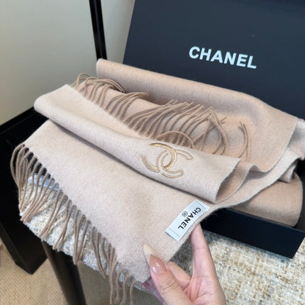 CHANEL 26S SCARF 180 IN CASHMERE 509063