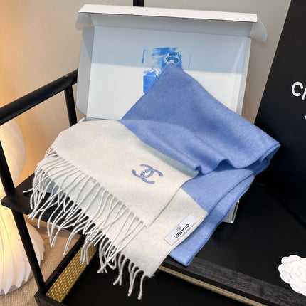 CHANEL 26S SCARF 180 IN CASHMERE 510896