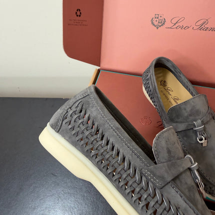 LP 26S CHARM LOAFERS IN GREY SUEDE