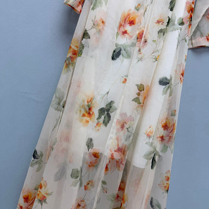 ZIMMERMANN 26S CHIFFON MAXI DRESS STYLE 27