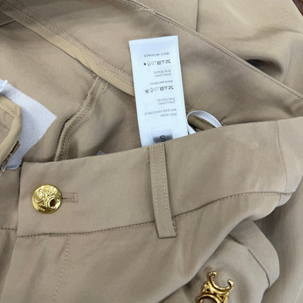 CELINE 26S HIGH-WAIST WIDE-LEG PANTS 401