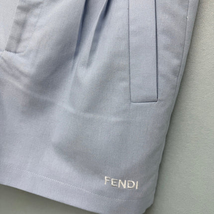 FENDI 26S SHIRT AND SHORTS SET 490
