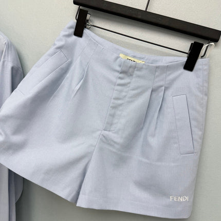 FENDI 26S SHIRT AND SHORTS SET 490