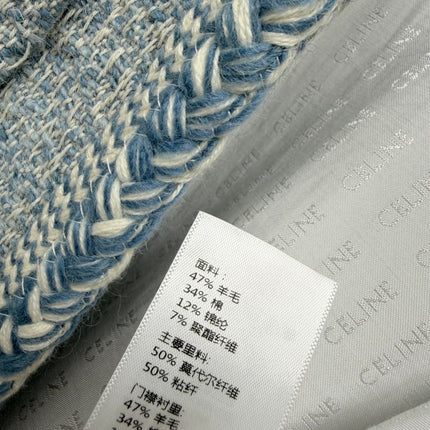 CELINE 26S TWEED JACKET 602