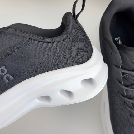 LOEWE 26S CHUNKY SOLE LACE UP SNEAKERS 45MM IN BLACK AND WHITE MESH FABRIC