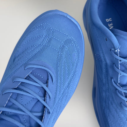 LOEWE 26S CHUNKY SOLE LACE UP SNEAKERS 45MM IN BLUE MESH FABRIC