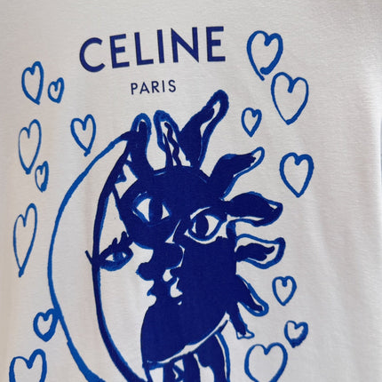 CELINE 26S SHORT-SLEEVE CREWNECK T-SHIRT 731