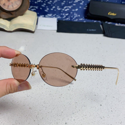 CARTIER 26S OVAL FRAME IN METAL 434040