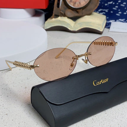 CARTIER 26S OVAL FRAME IN METAL 434040