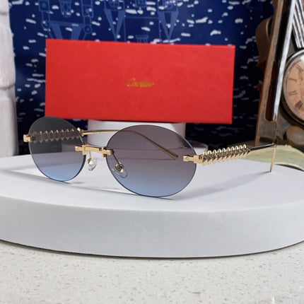 CARTIER 26S OVAL FRAME IN METAL 434041